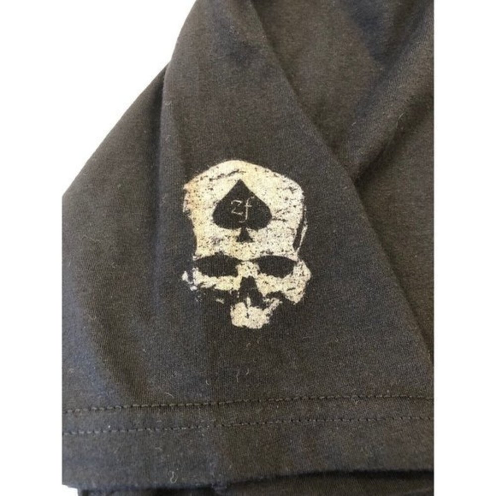 Wash With Souls Mens Mandaloren‎ Scull Crest Size: Medium Black - Picture 4 of 5